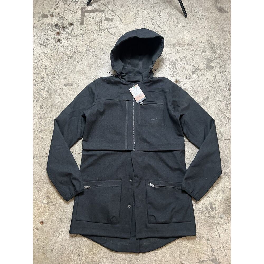 Nike Women’s Black Convertible Parka Black Rare Sample 2013‎ 376509-100 M